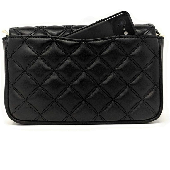 ♠️Kate Spade Natalia small crossbody flap turnlock purse black - Picture 3 of 10